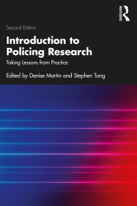 Imagen de portada: Introduction to Policing Research 2nd edition 9781032232515