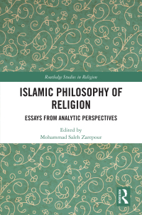 Cover image: Islamic Philosophy of Religion 1st edition 9781032321127