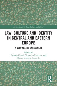 Omslagafbeelding: Law, Culture and Identity in Central and Eastern Europe 1st edition 9781032388052