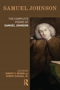 Imagen de portada: The Complete Poems of Samuel Johnson 1st edition 9781032226033