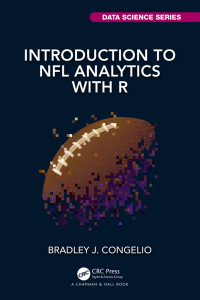 Cover image: Introduction to NFL Analytics with R 1st edition 9781032427751