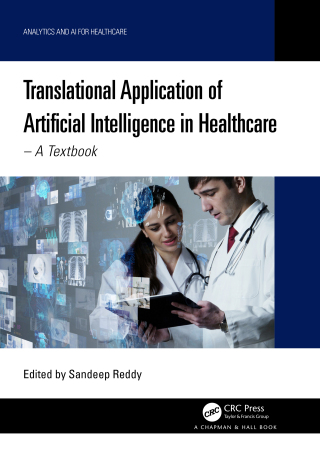 Cover image: Translational Application of Artificial Intelligence in Healthcare 1st edition 9781032200880