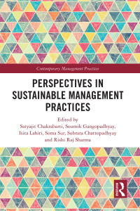 Imagen de portada: Perspectives in Sustainable Management Practices 1st edition 9781032826127