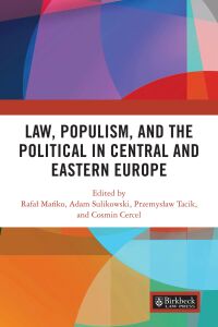 Titelbild: Law, Populism, and the Political in Central and Eastern Europe 1st edition 9781032623405
