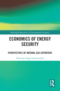 Imagen de portada: Economics of Energy Security 1st edition 9780367510602