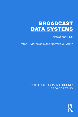 Cover image: Broadcast Data Systems 1st edition 9781032608426
