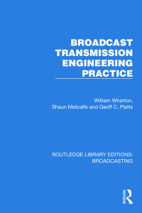 Cover image: Broadcast Transmission Engineering Practice 1st edition 9781032622484