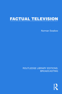 Cover image: Factual Television 1st edition 9781032641713