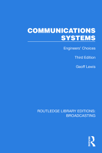 Cover image: Communications Systems 1st edition 9781032639918