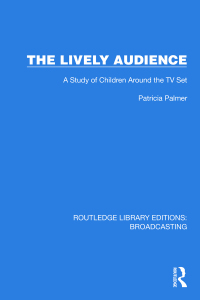 Cover image: The Lively Audience 1st edition 9781032641256