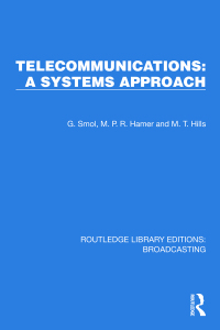 Cover image: Telecommunications: A Systems Approach 1st edition 9781032644936