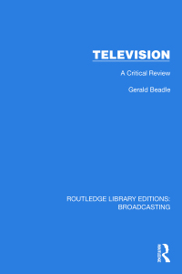 Cover image: Television 1st edition 9781032619934