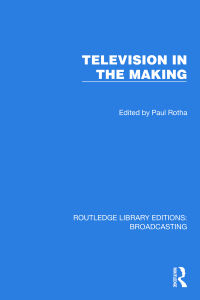 Imagen de portada: Television in the Making 1st edition 9781032644028
