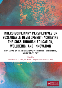 Imagen de portada: Interdisciplinary Perspectives on Sustainable Development 1st edition 9781032601045