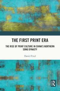 Cover image: The First Print Era 1st edition 9781032345277