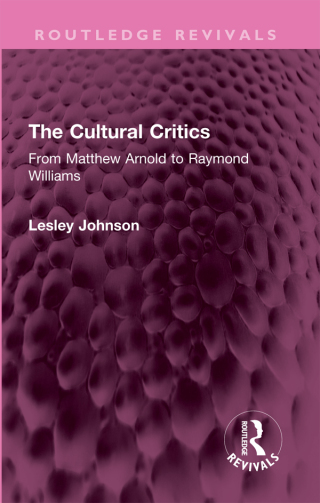 Cover image: The Cultural Critics 1st edition 9781032645353