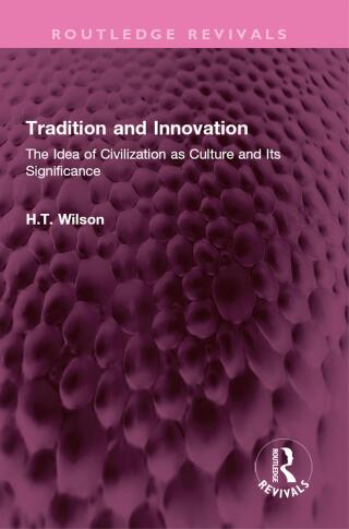 Cover image: Tradition and Innovation 1st edition 9781032636511