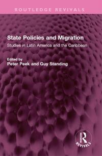 Omslagafbeelding: State Policies and Migration 1st edition 9781032604879