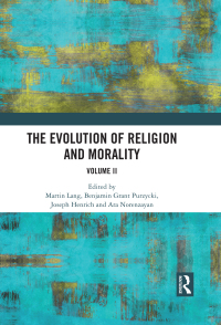 Cover image: The Evolution of Religion and Morality 1st edition 9781032624075
