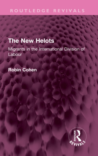 Cover image: The New Helots 1st edition 9781032666174