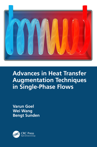 Cover image: Advances in Heat Transfer Augmentation Techniques in Single-Phase Flows 1st edition 9781032135625