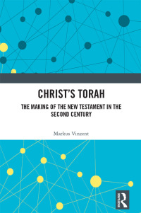 Cover image: Christ's Torah 1st edition 9781032457024