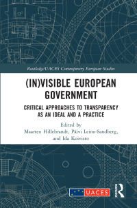 Titelbild: (In)visible European Government 1st edition 9781032191508