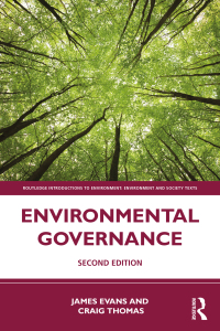 Cover image: Environmental Governance 2nd edition 9781032369679