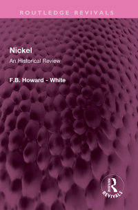 Cover image: Nickel 1st edition 9781032638744