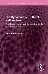 Imagen de portada: The Dynamics of Cultural Nationalism 1st edition 9781032657240
