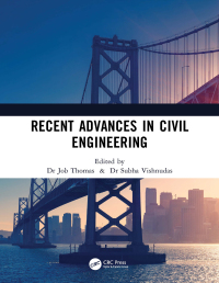 Cover image: Recent Advances in Civil Engineering 1st edition 9781032656847