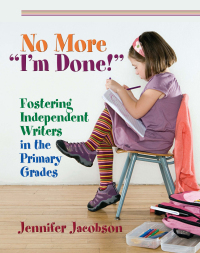 Cover image: No More "I'm Done!" 1st edition 9781571107848
