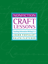 Titelbild: Nonfiction Craft Lessons 1st edition 9781571103291