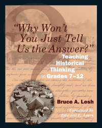 Imagen de portada: "Why Won't You Just Tell Us the Answer?" 1st edition 9781571108128