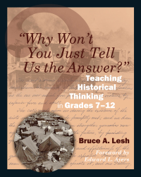 Cover image: "Why Won't You Just Tell Us the Answer?" 1st edition 9781571108128