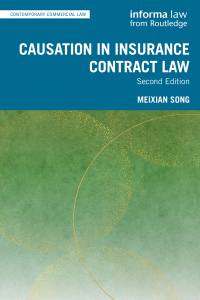Omslagafbeelding: Causation in Insurance Contract Law 2nd edition 9781032153759