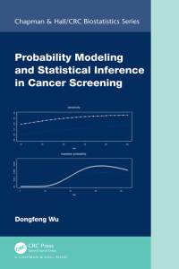 Titelbild: Probability Modeling and Statistical Inference in Cancer Screening 1st edition 9781032513300