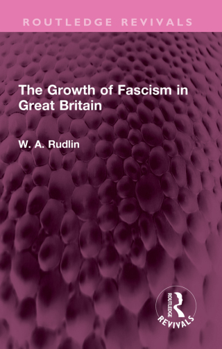 Imagen de portada: The Growth of Fascism in Great Britain 1st edition 9781032676791