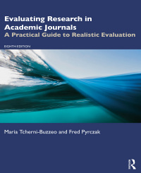 Cover image: Evaluating Research in Academic Journals 8th edition 9781032424095