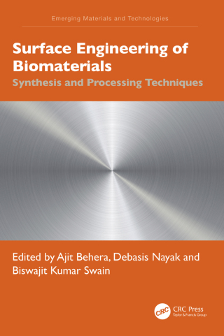 Cover image: Surface Engineering of Biomaterials 1st edition 9781032552828