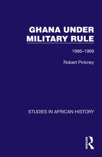 Imagen de portada: Ghana Under Military Rule 1st edition 9781032613048