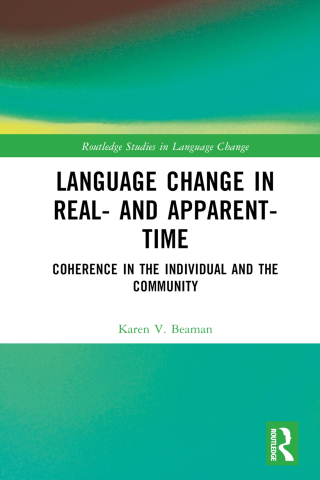 Cover image: Language Change in Real- and Apparent-Time 1st edition 9781032212166