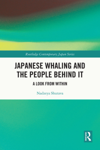 Cover image: Japanese Whaling and the People Behind It 1st edition 9781032185354