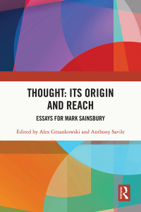 Cover image: Thought: Its Origin and Reach 1st edition 9781032195308