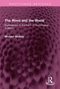 Imagen de portada: The Word and the World 1st edition 9781032712819