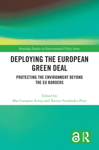 Cover image: Deploying the European Green Deal 1st edition 9781032487335