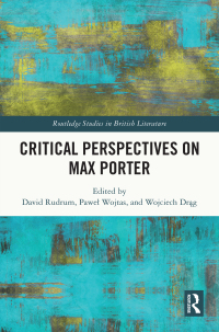 Cover image: Critical Perspectives on Max Porter 1st edition 9781032662367
