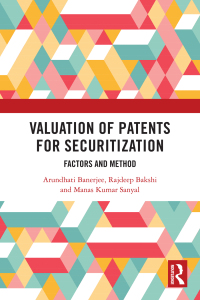 表紙画像: Valuation of Patents for Securitization 1st edition 9781032407036