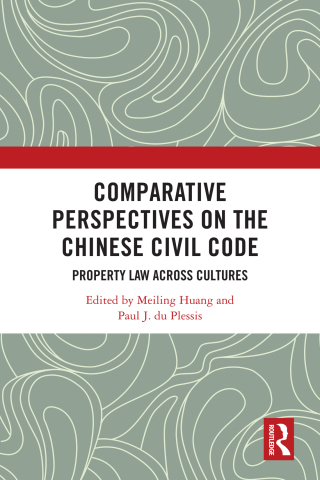Cover image: Comparative Perspectives on the Chinese Civil Code 1st edition 9781032543659