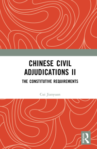 表紙画像: Chinese Civil Adjudications II 1st edition 9781032719818